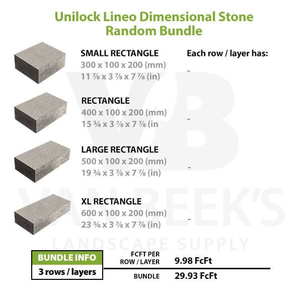 Unilock Lineo Dimensional Stone